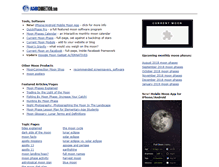 Tablet Screenshot of moonconnection.com